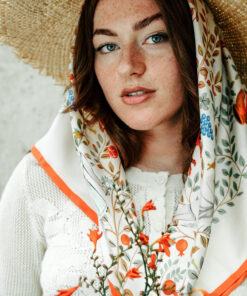 Alternative view of Pirosmani scarf